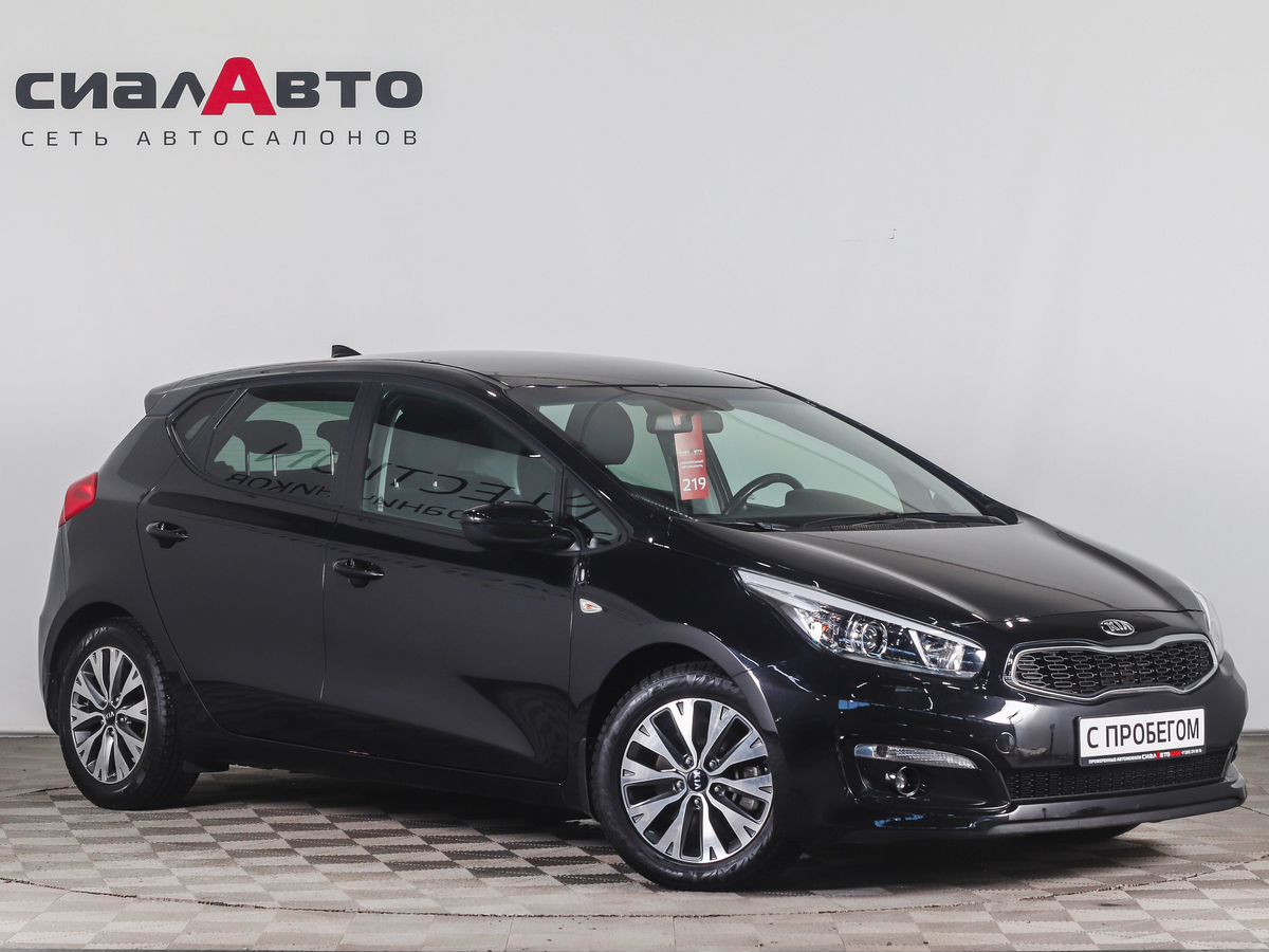 Kia Ceed 2017 Автомат Передний Бензин 1.6