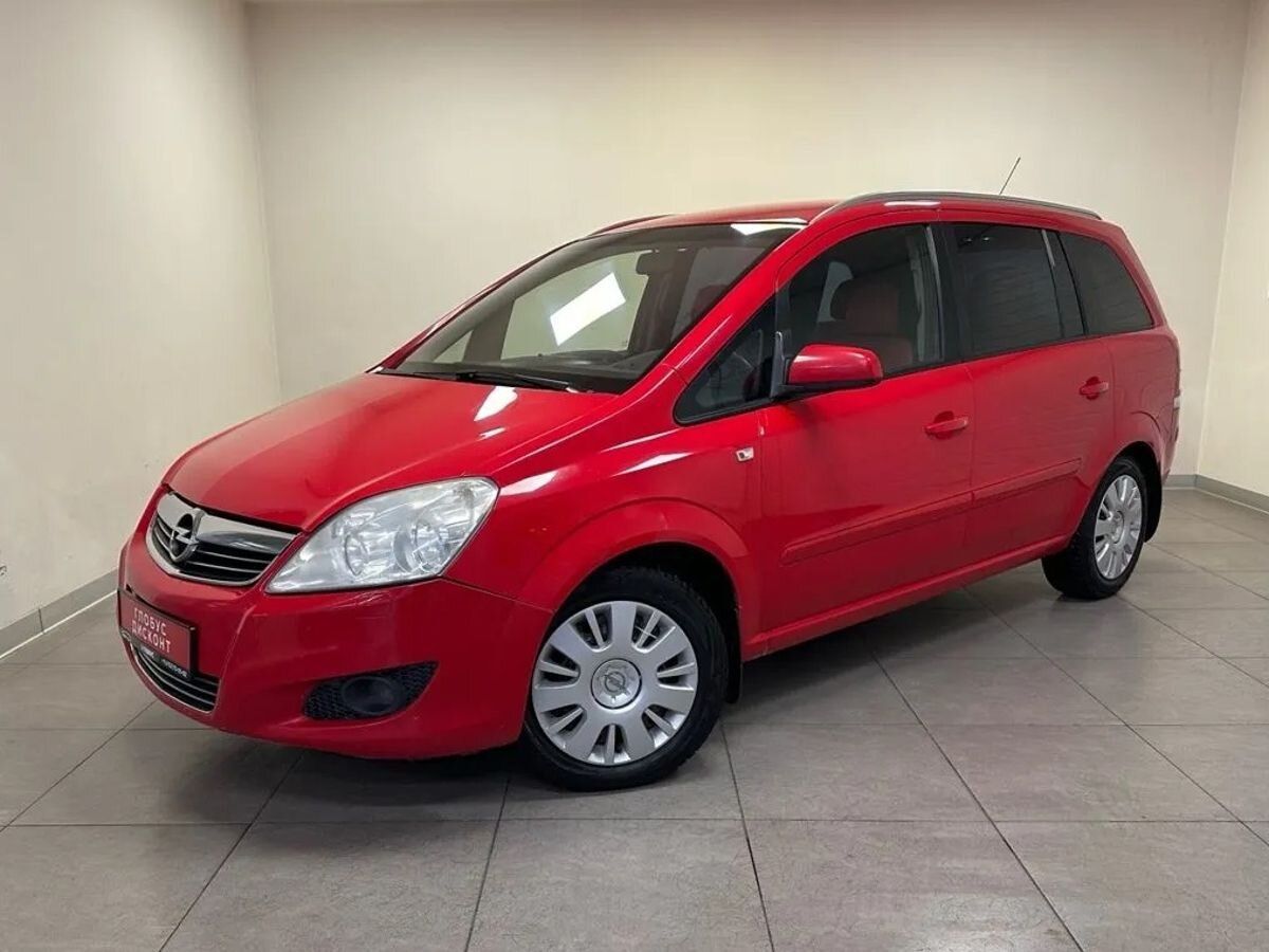 Opel Zafira B Рестайлинг