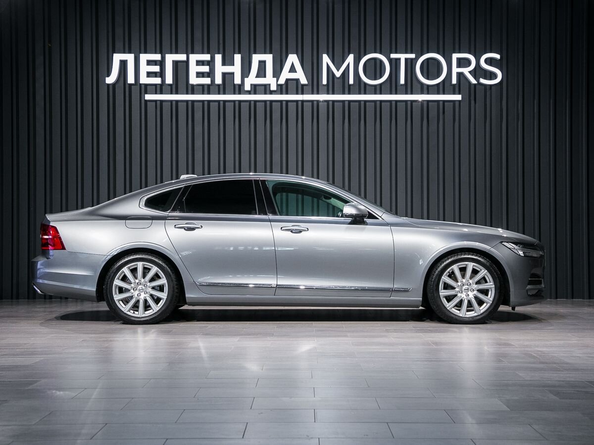 2017 Volvo S90 II, Серебро, 2705000 рублей, вид 3