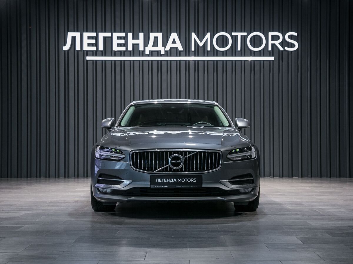 2017 Volvo S90 II, Серебро, 2705000 рублей - вид 2