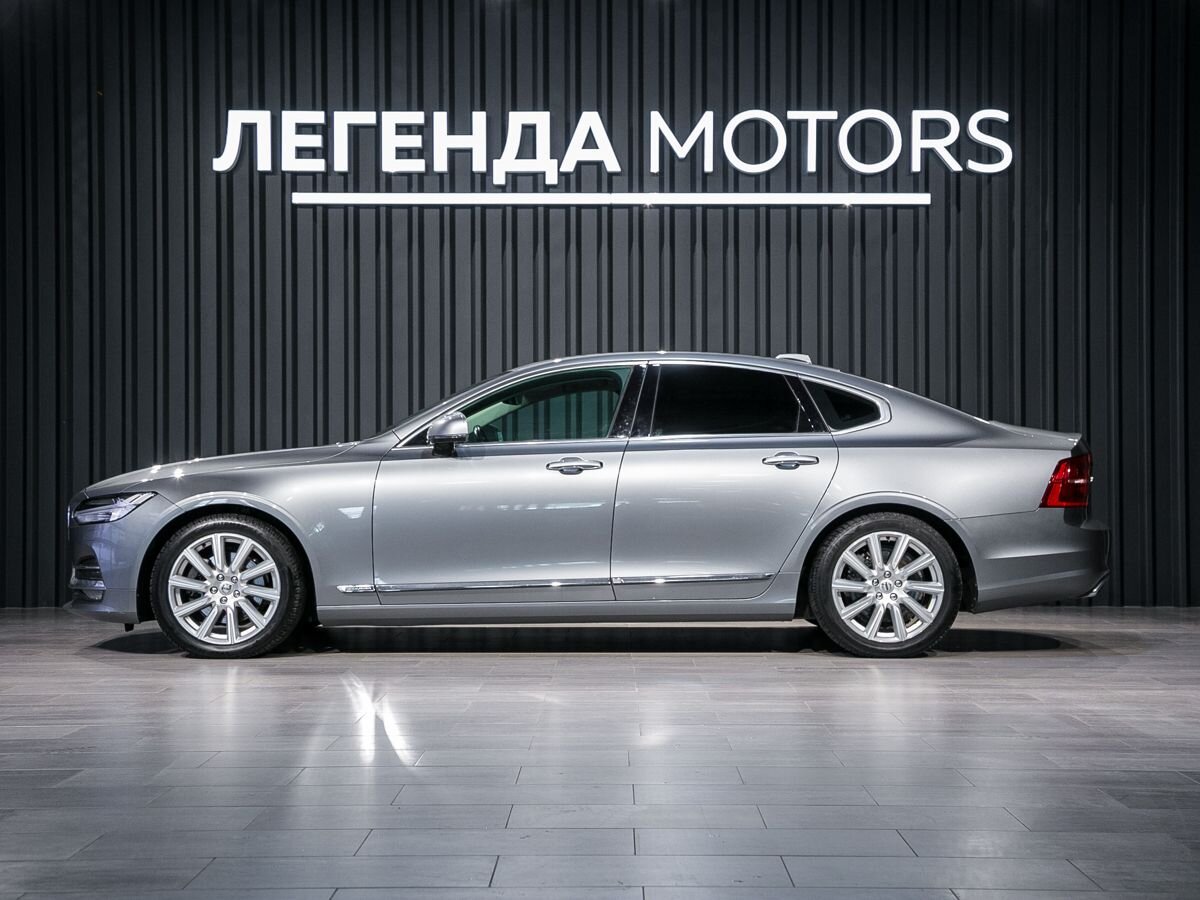 2017 Volvo S90 II, Серебро, 2705000 рублей - вид 6