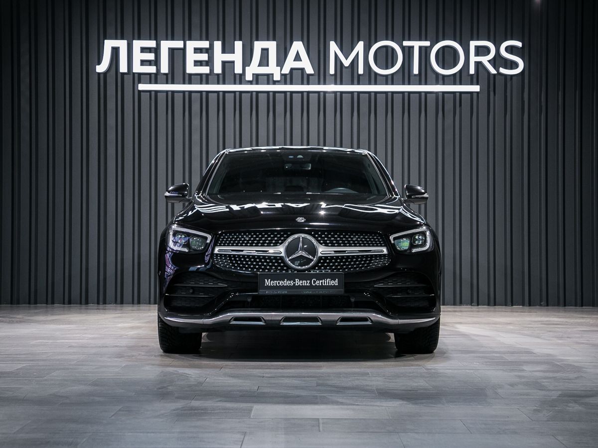 2019 Mercedes-Benz GLC Coupe I (C253) Рестайлинг, Черный, 5999000 рублей, вид 2
