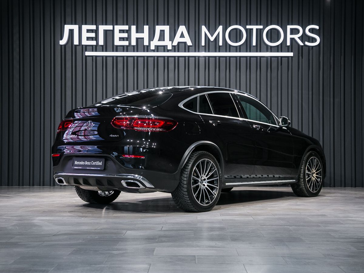 2019 Mercedes-Benz GLC Coupe I (C253) Рестайлинг, Черный, 5999000 рублей, вид 4