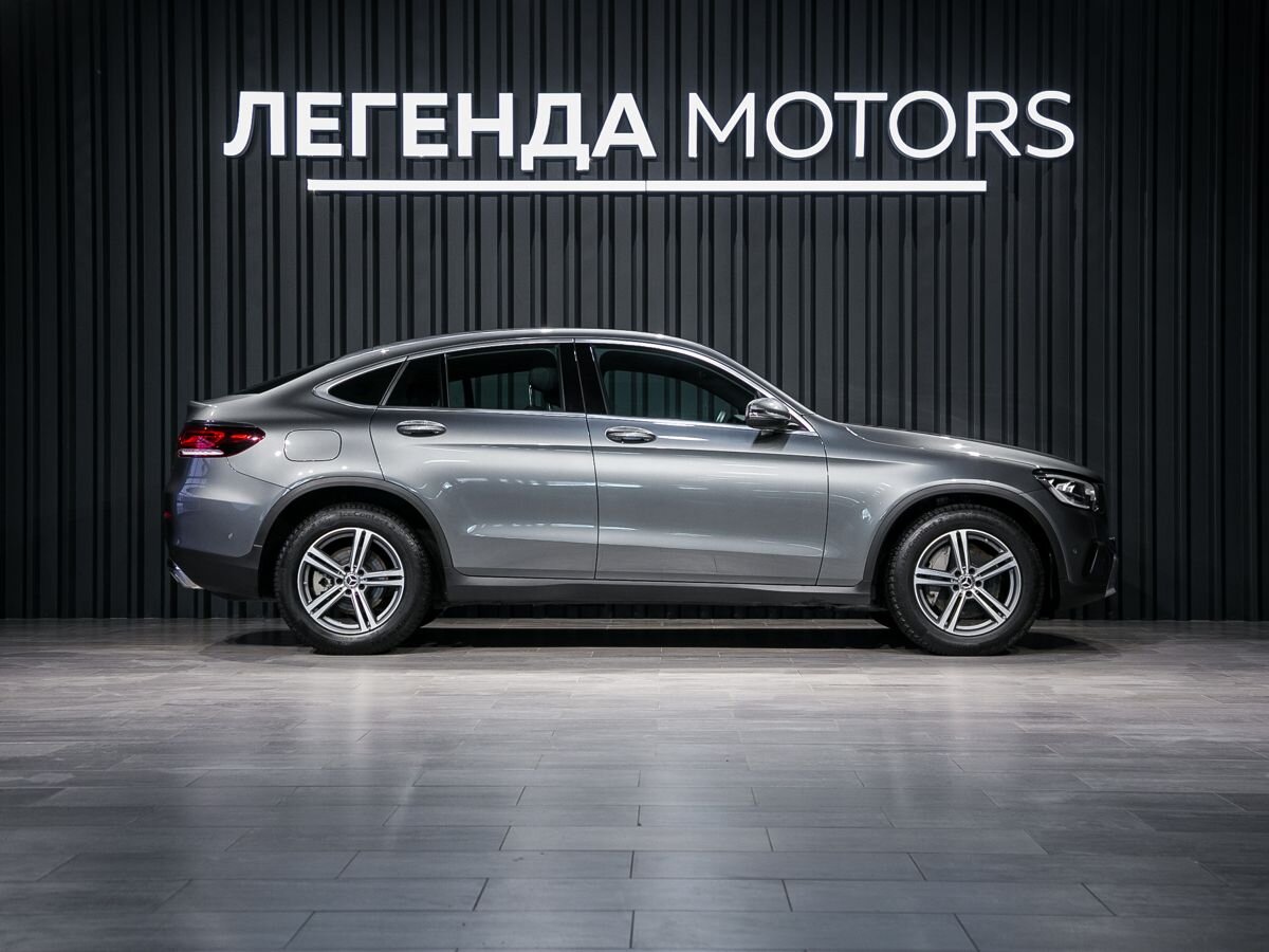 2020 Mercedes-Benz GLC Coupe I (C253) Рестайлинг, Серый, 5471000 рублей - вид 3