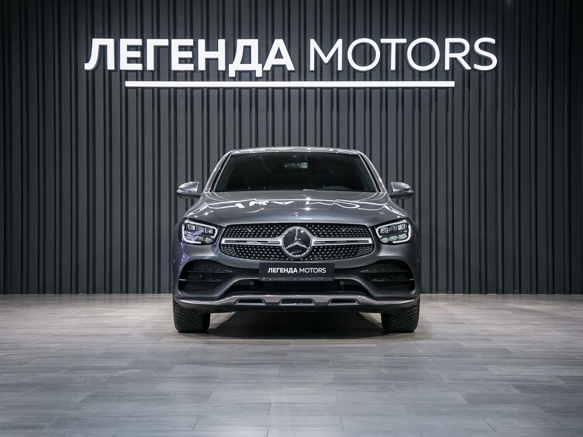 2019 Mercedes-Benz GLC Coupe I (C253) Рестайлинг, Серый, 5785000 рублей, вид 2