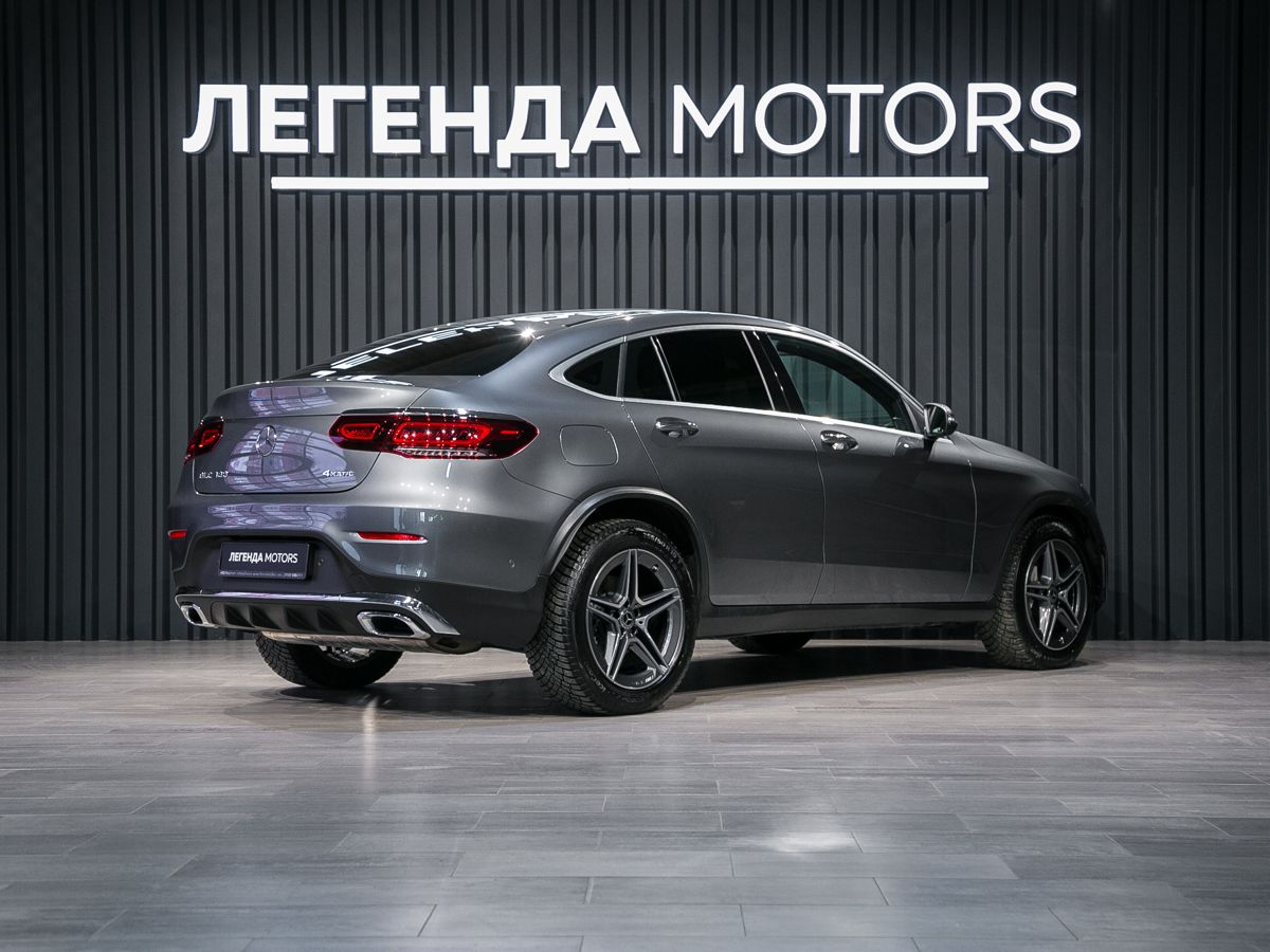 2019 Mercedes-Benz GLC Coupe I (C253) Рестайлинг, Серый, 5785000 рублей, вид 4