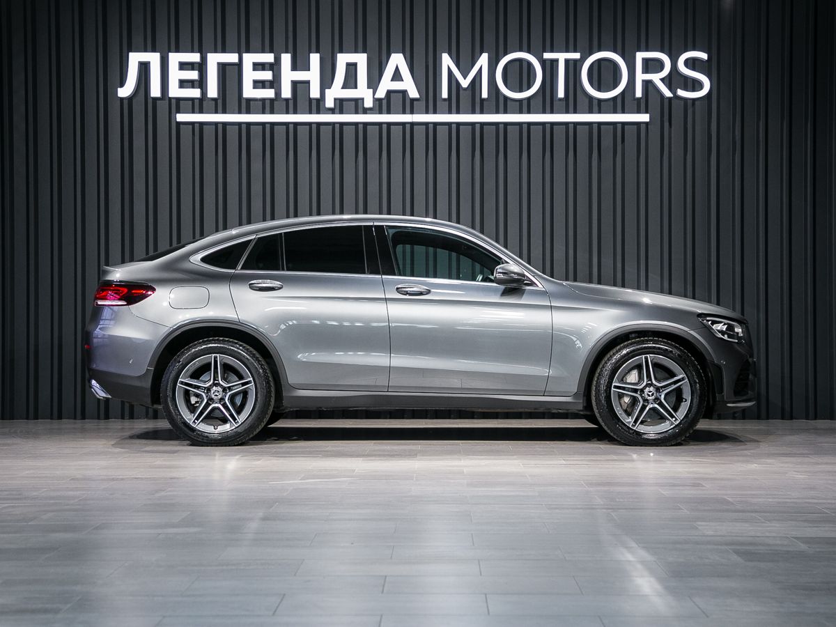 2019 Mercedes-Benz GLC Coupe I (C253) Рестайлинг, Серый, 5785000 рублей, вид 3