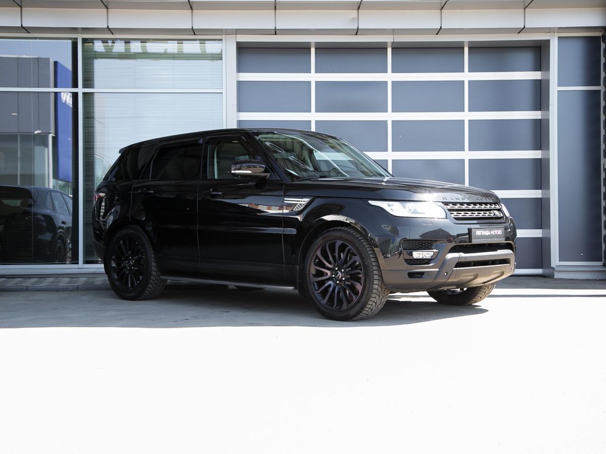 2013 Land Rover Range Rover Sport II, Черный, 3040000 рублей, вид 4
