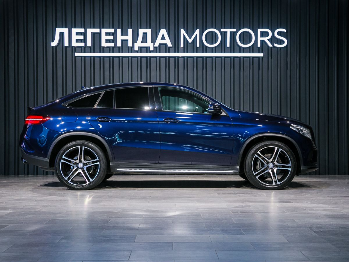 2016 Mercedes-Benz GLE Coupe I (C292), Синий, 4620000 рублей - вид 3