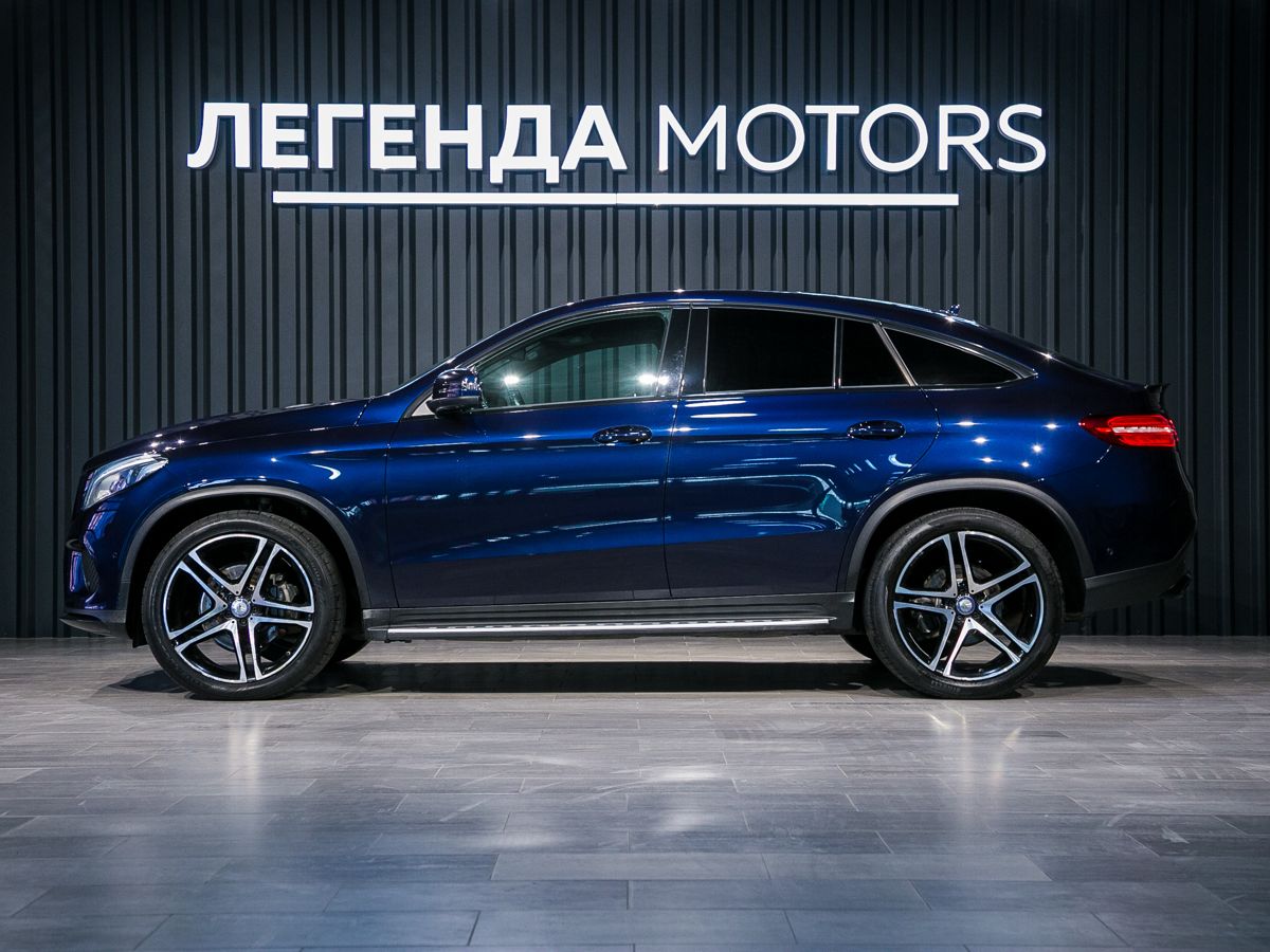2016 Mercedes-Benz GLE Coupe I (C292), Синий, 4620000 рублей, вид 6