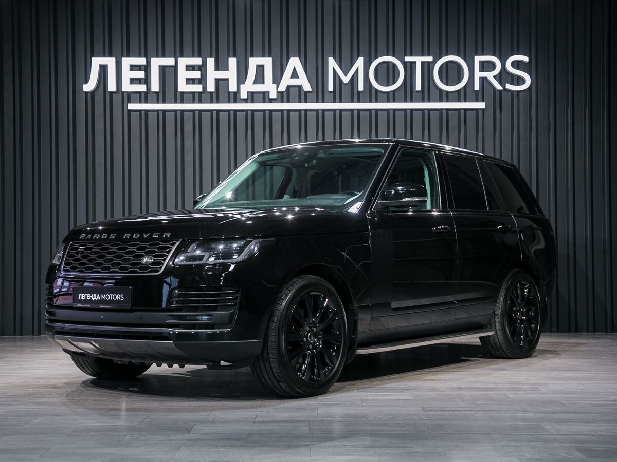 2018 Land Rover Range Rover IV Рестайлинг, Черный, 7140000 рублей, вид 1