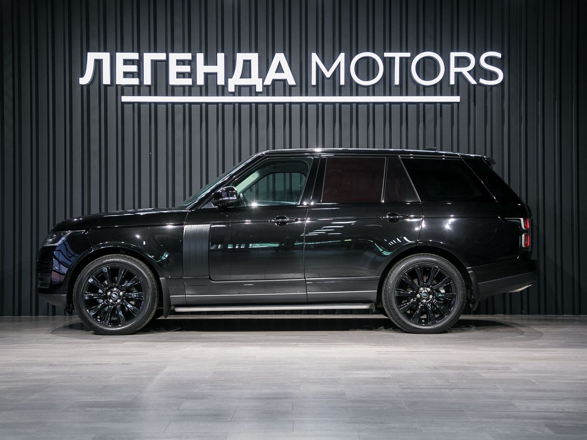 2018 Land Rover Range Rover IV Рестайлинг, Черный, 7140000 рублей, вид 6