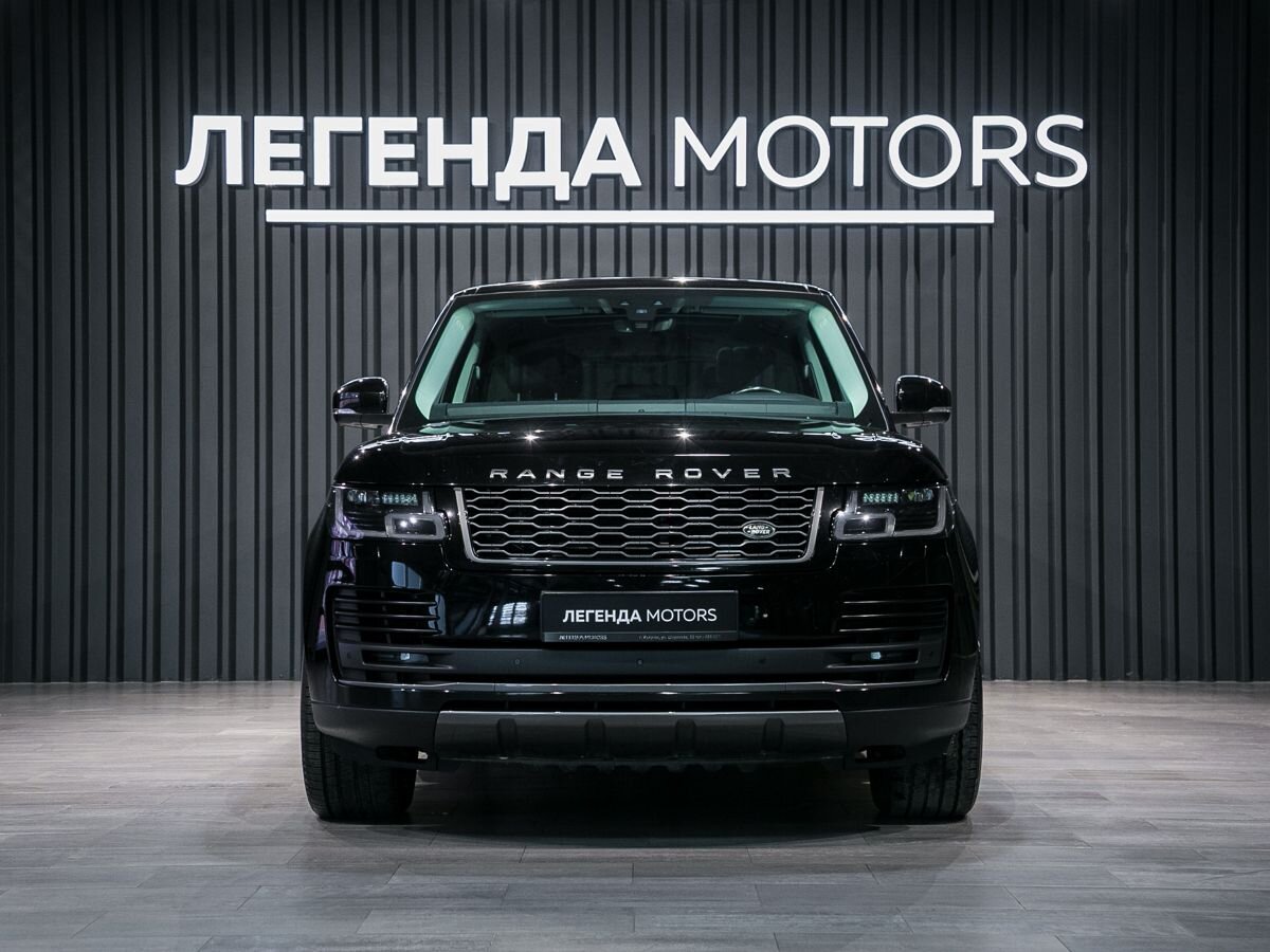 2018 Land Rover Range Rover IV Рестайлинг, Черный, 7140000 рублей, вид 2
