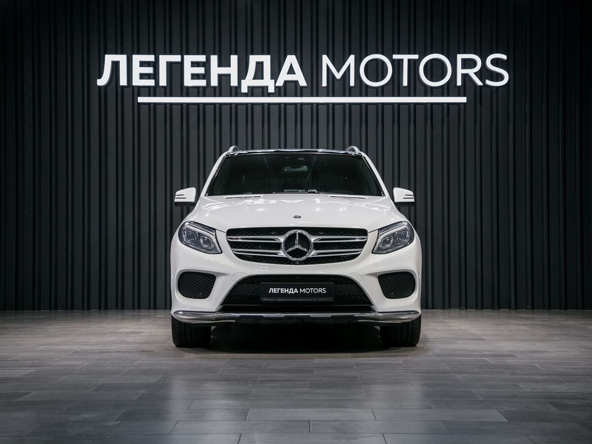 2016 Mercedes-Benz GLE I (W166), Белый, 2895000 рублей - вид 2