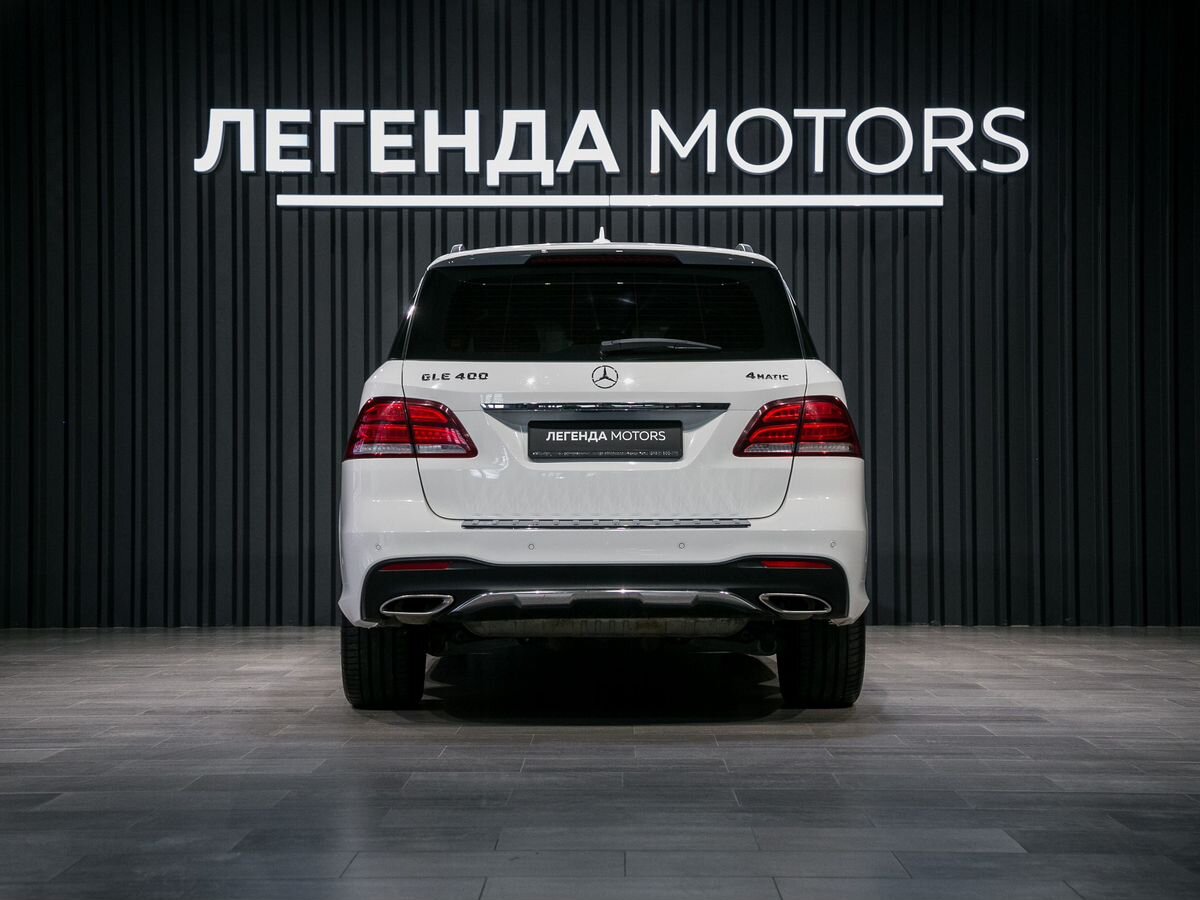 2016 Mercedes-Benz GLE I (W166), Белый, 2895000 рублей, вид 6
