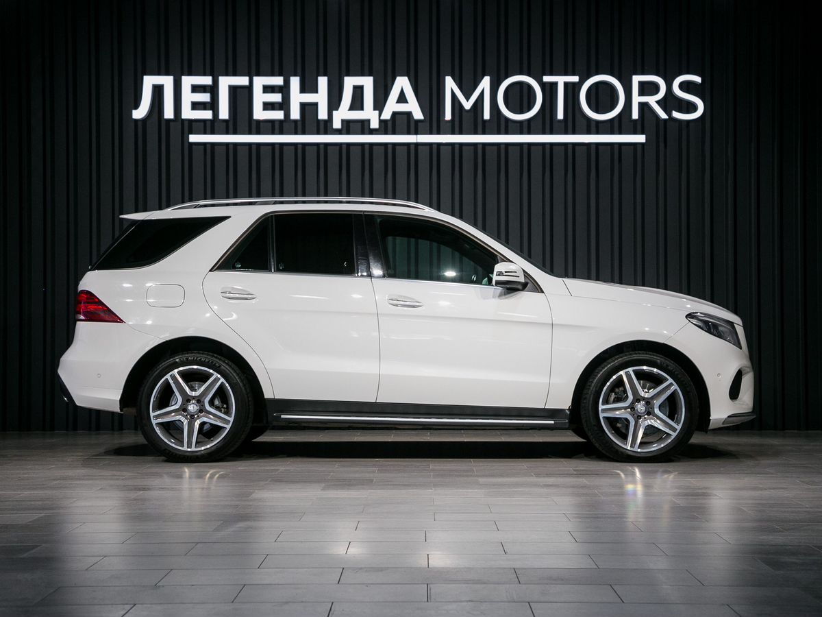 2016 Mercedes-Benz GLE I (W166), Белый, 2895000 рублей, вид 3