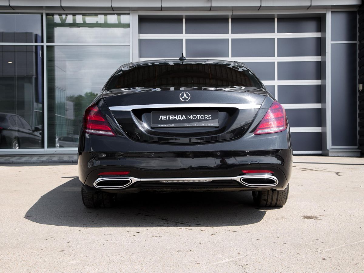 2019 Mercedes-Benz S-Класс VI (W222, C217) Рестайлинг, Черный, 6190000 рублей, вид 6