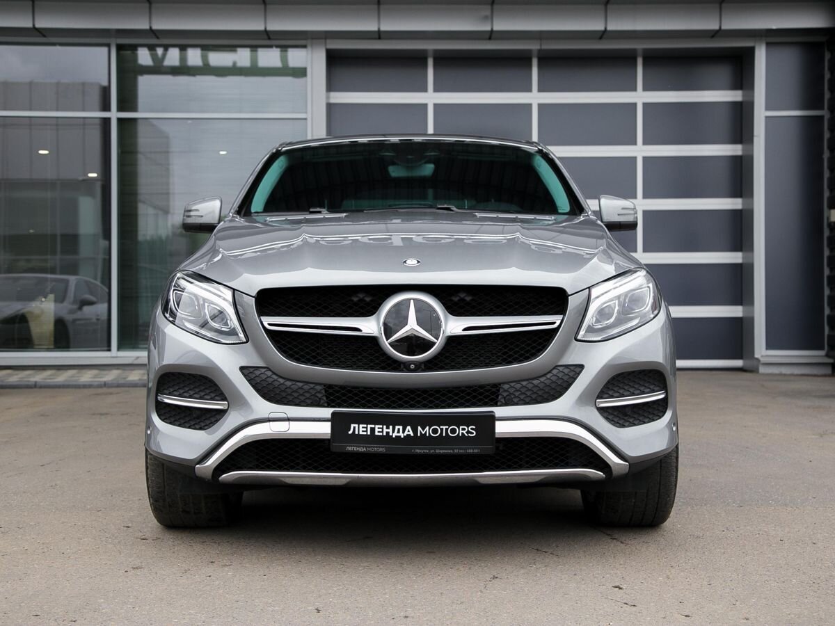 2015 Mercedes-Benz GLE Coupe I (C292), Серый, 3890000 рублей, вид 2