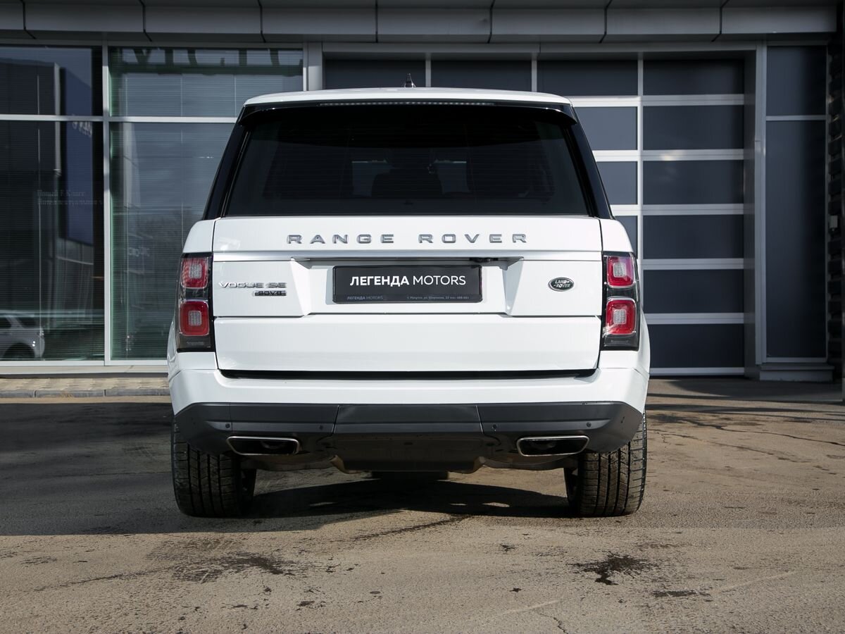 2018 Land Rover Range Rover IV Рестайлинг, Белый, 8890000 рублей, вид 6