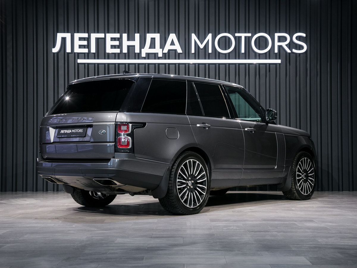 2018 Land Rover Range Rover IV Рестайлинг, Серый, 6395000 рублей, вид 4