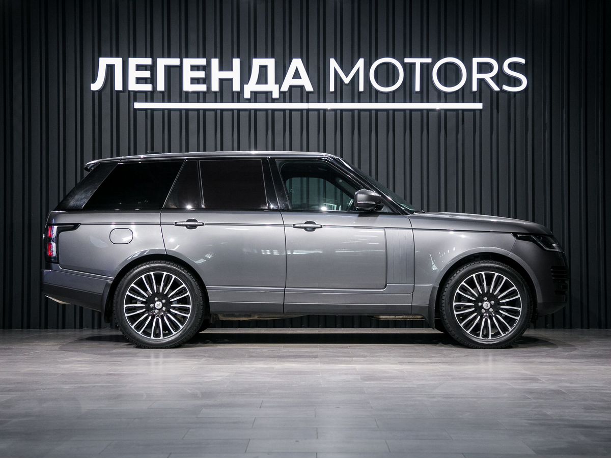 2018 Land Rover Range Rover IV Рестайлинг, Серый, 6395000 рублей - вид 3