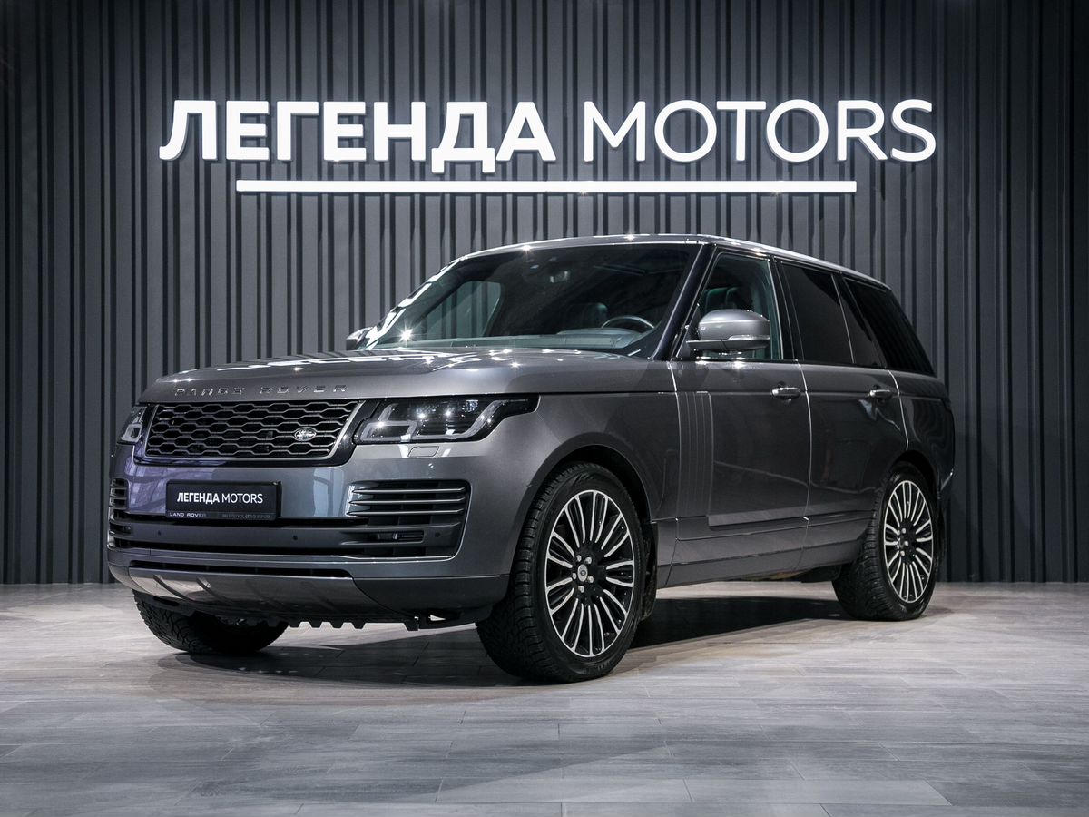 2018 Land Rover Range Rover IV Рестайлинг, Серый, 6395000 рублей - вид 1