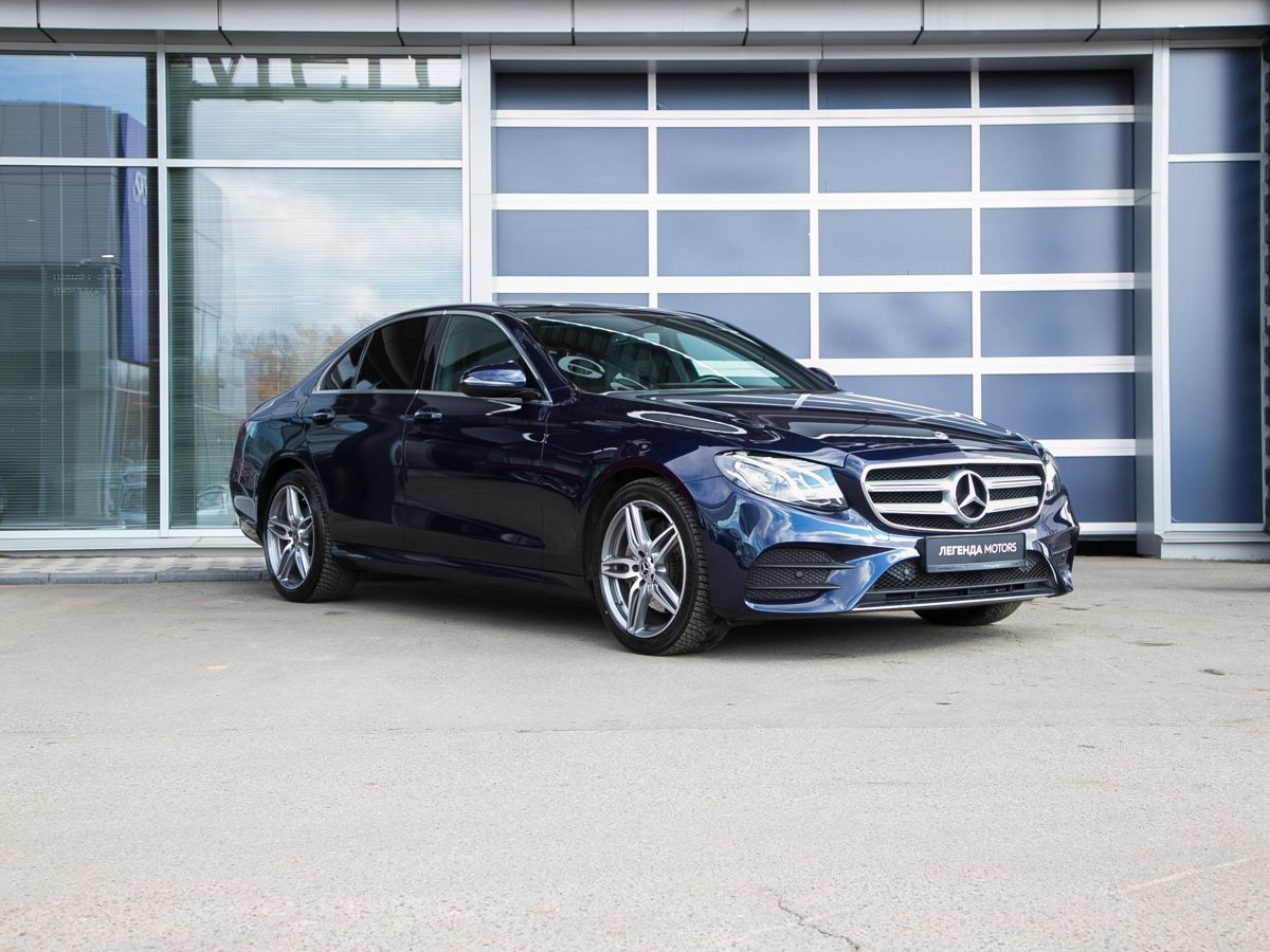 2020 Mercedes-Benz E-Класс V (W213, S213, C238), Синий, 4140000 рублей, вид 4