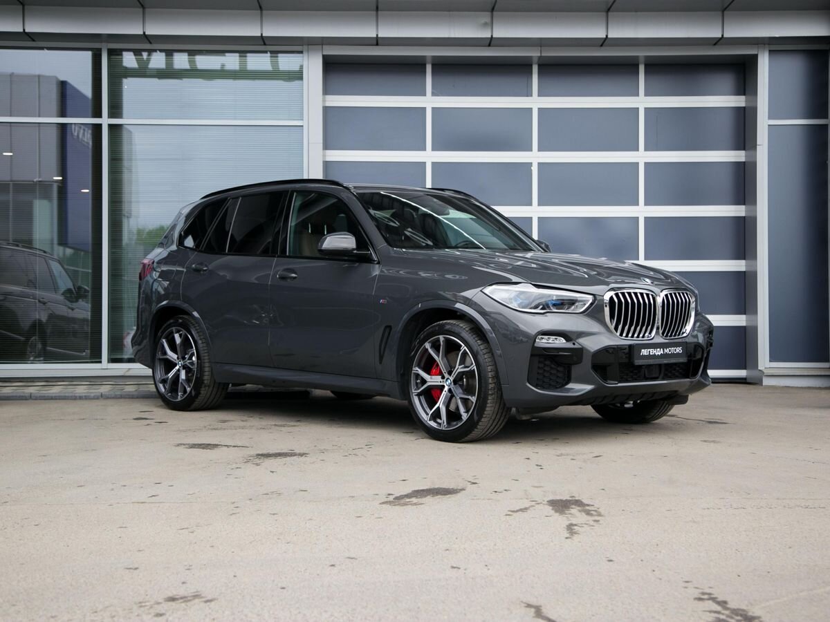 2021 BMW X5 IV (G05), Серый, 8200000 рублей - вид 4