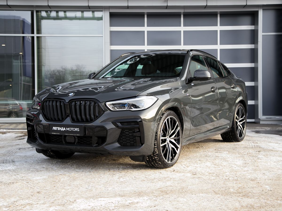 2022 BMW X6 III (G06), Серый, 14700000 рублей - вид 1