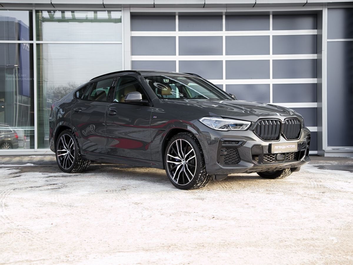 2022 BMW X6 III (G06), Серый, 14700000 рублей - вид 4