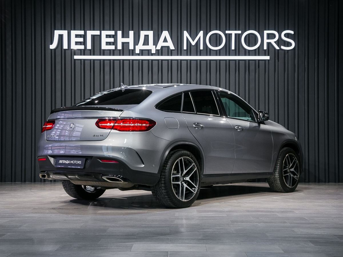 2015 Mercedes-Benz GLE Coupe I (C292), Серый, 5000000 рублей, вид 4