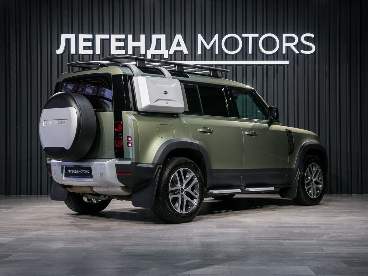 2020 Land Rover Defender II, Зеленый, 6990000 рублей, вид 4