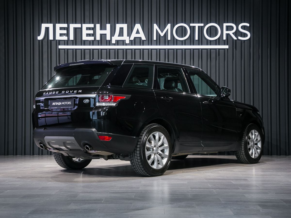 2015 Land Rover Range Rover Sport II, Черный, 3945000 рублей, вид 4