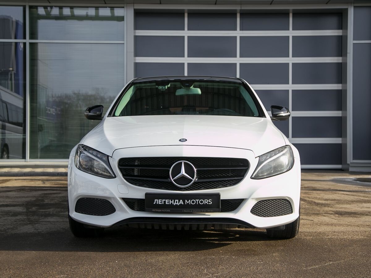 2016 Mercedes-Benz C-Класс IV (W205), Белый, 1650000 рублей, вид 2
