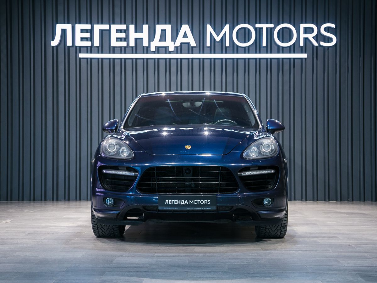 2013 Porsche Cayenne II (958), Синий, 2590000 рублей, вид 2