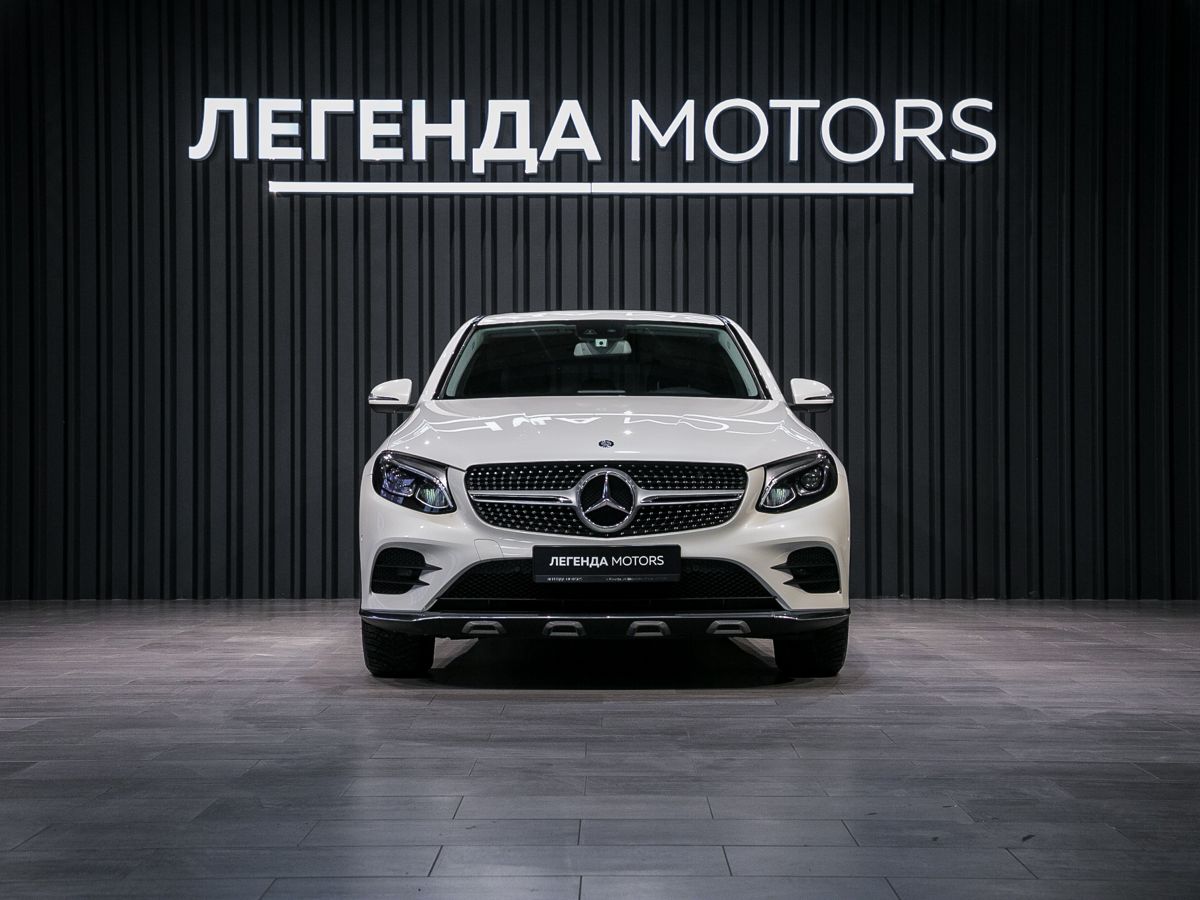 2016 Mercedes-Benz GLC Coupe I (C253), Белый, 3450000 рублей - вид 2