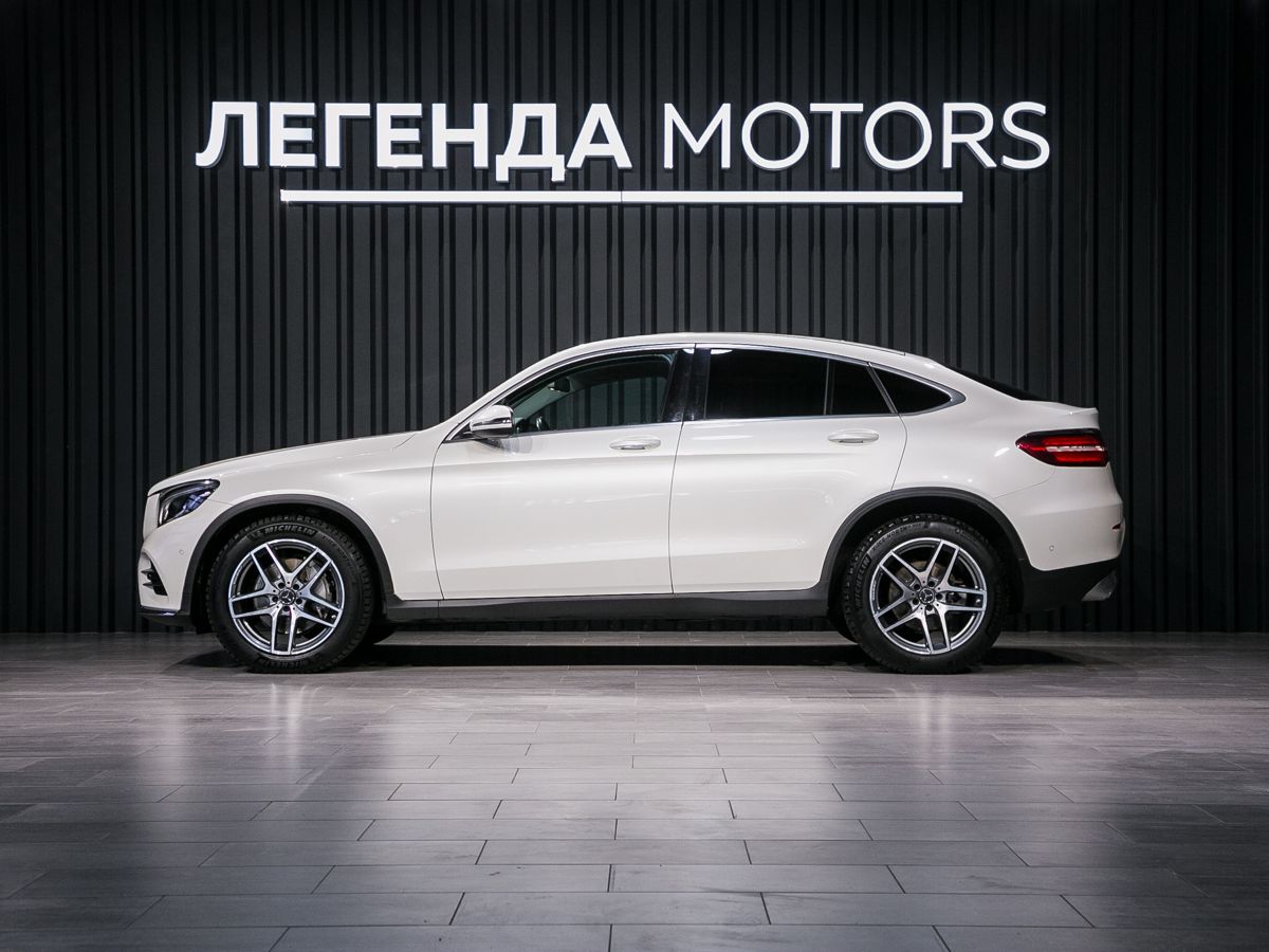 2016 Mercedes-Benz GLC Coupe I (C253), Белый, 3450000 рублей - вид 6