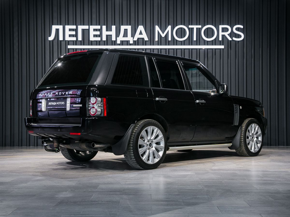 2010 Land Rover Range Rover III Рестайлинг 2, Черный, 1785000 рублей, вид 3