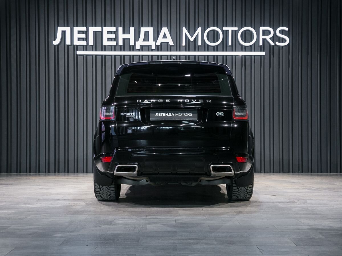 2018 Land Rover Range Rover Sport II Рестайлинг, Черный, 6555000 рублей, вид 5