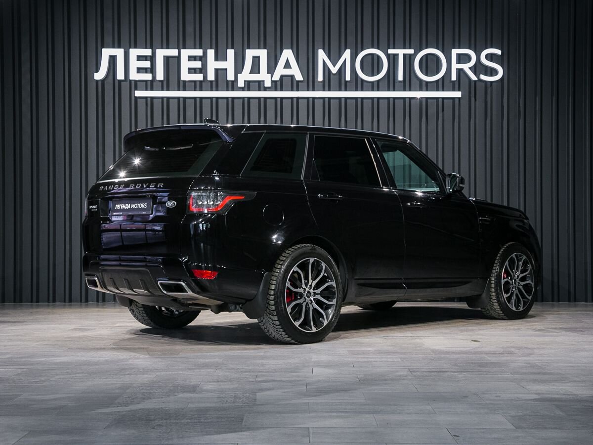 2018 Land Rover Range Rover Sport II Рестайлинг, Черный, 6555000 рублей, вид 4