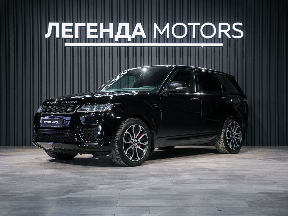2018 Land Rover Range Rover Sport II Рестайлинг, Черный, 6440000 рублей, вид 1