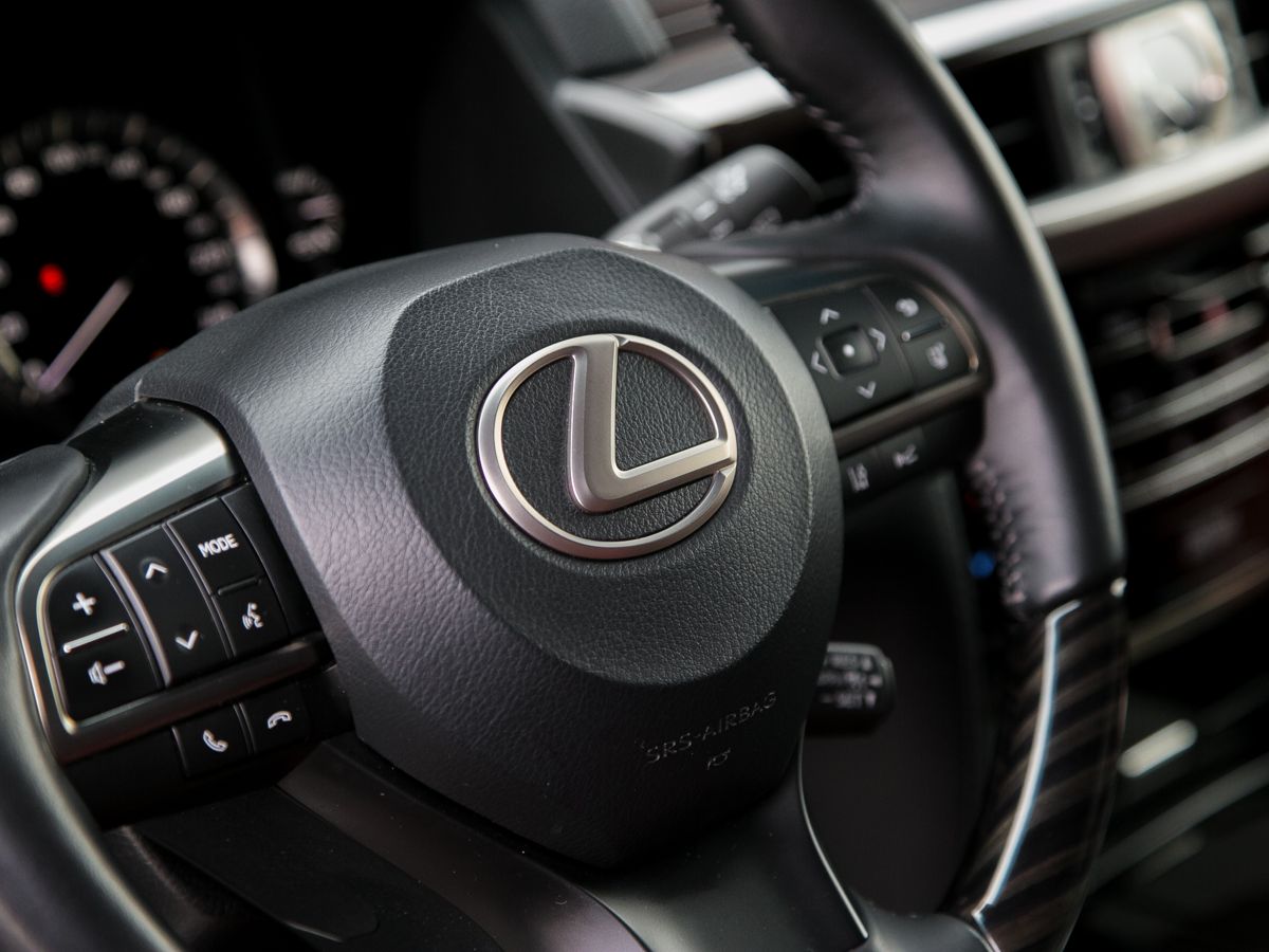 2019 Lexus LX III Рестайлинг 2, Синий, 10490000 рублей - вид 23
