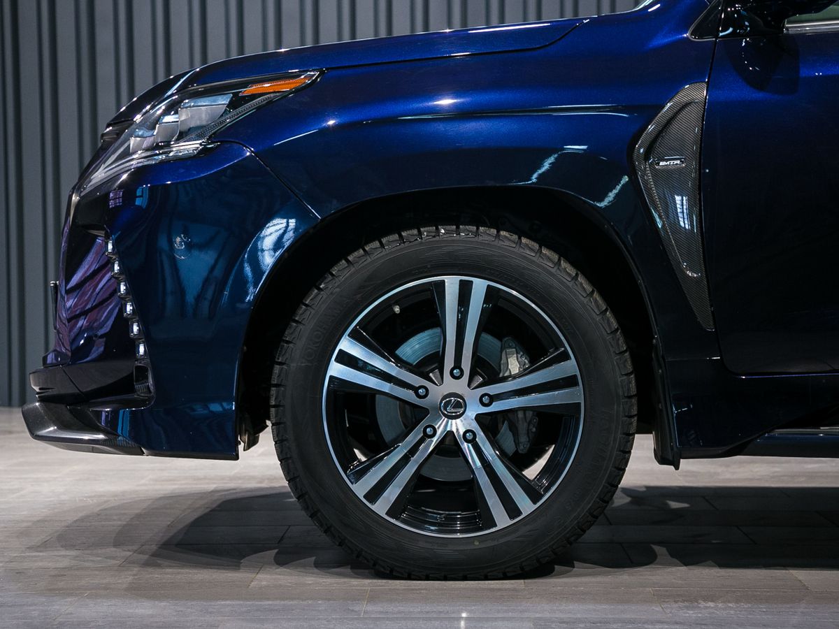 2019 Lexus LX III Рестайлинг 2, Синий, 10490000 рублей - вид 11