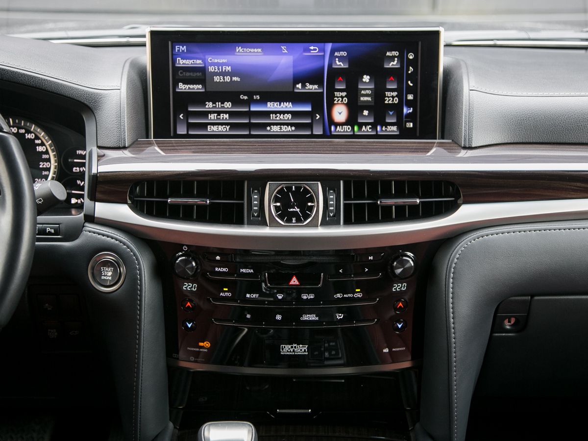 2019 Lexus LX III Рестайлинг 2, Синий, 10490000 рублей - вид 14