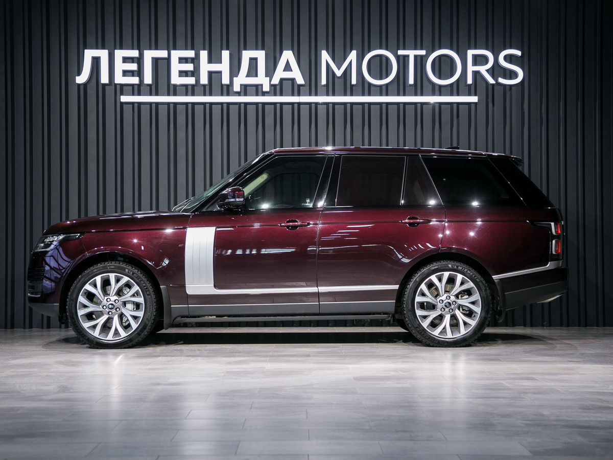 2021 Land Rover Range Rover IV Рестайлинг, Красный, 11790000 рублей, вид 5