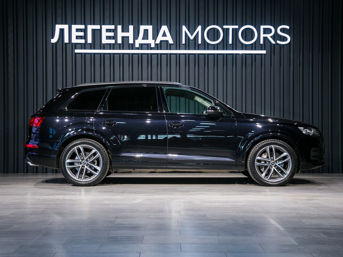 2016 Audi Q7 II (4M), Черный, 4970000 рублей - вид 3