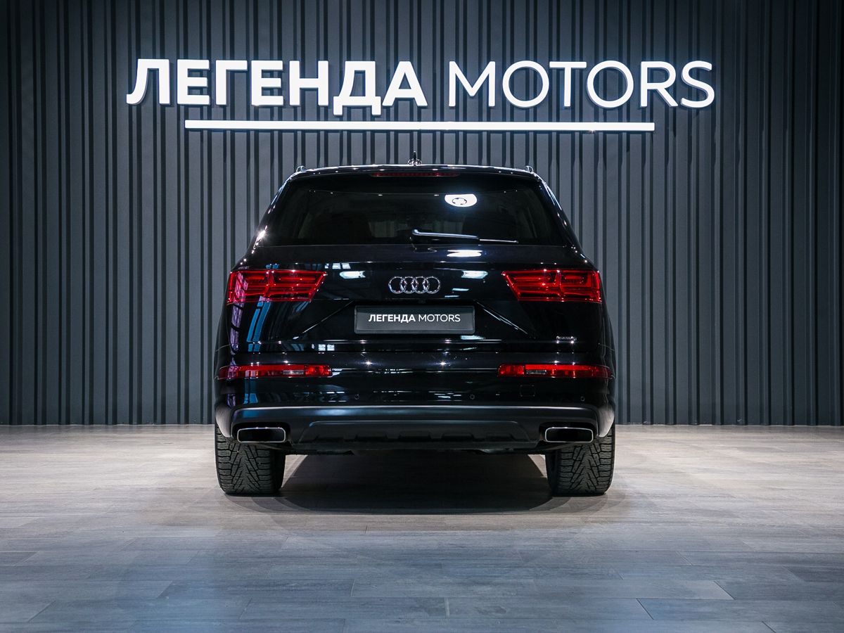 2016 Audi Q7 II (4M), Черный, 4970000 рублей - вид 5