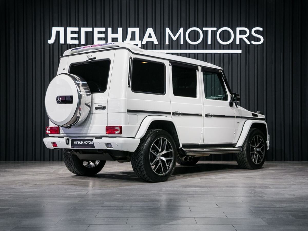 2014 Mercedes-Benz G-Класс II (W463) Рестайлинг 3, Белый, 4840000 рублей, вид 4