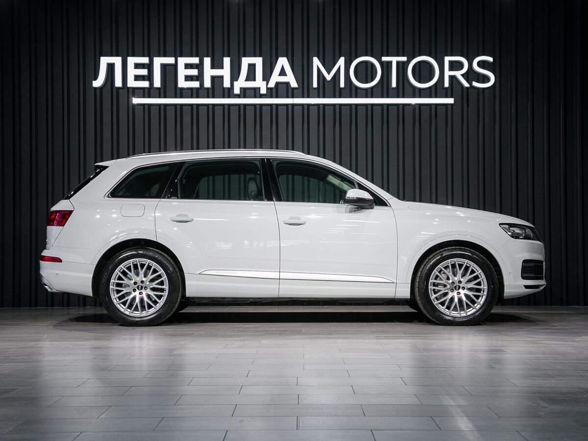 2017 Audi Q7 II (4M), Белый, 4550000 рублей - вид 3