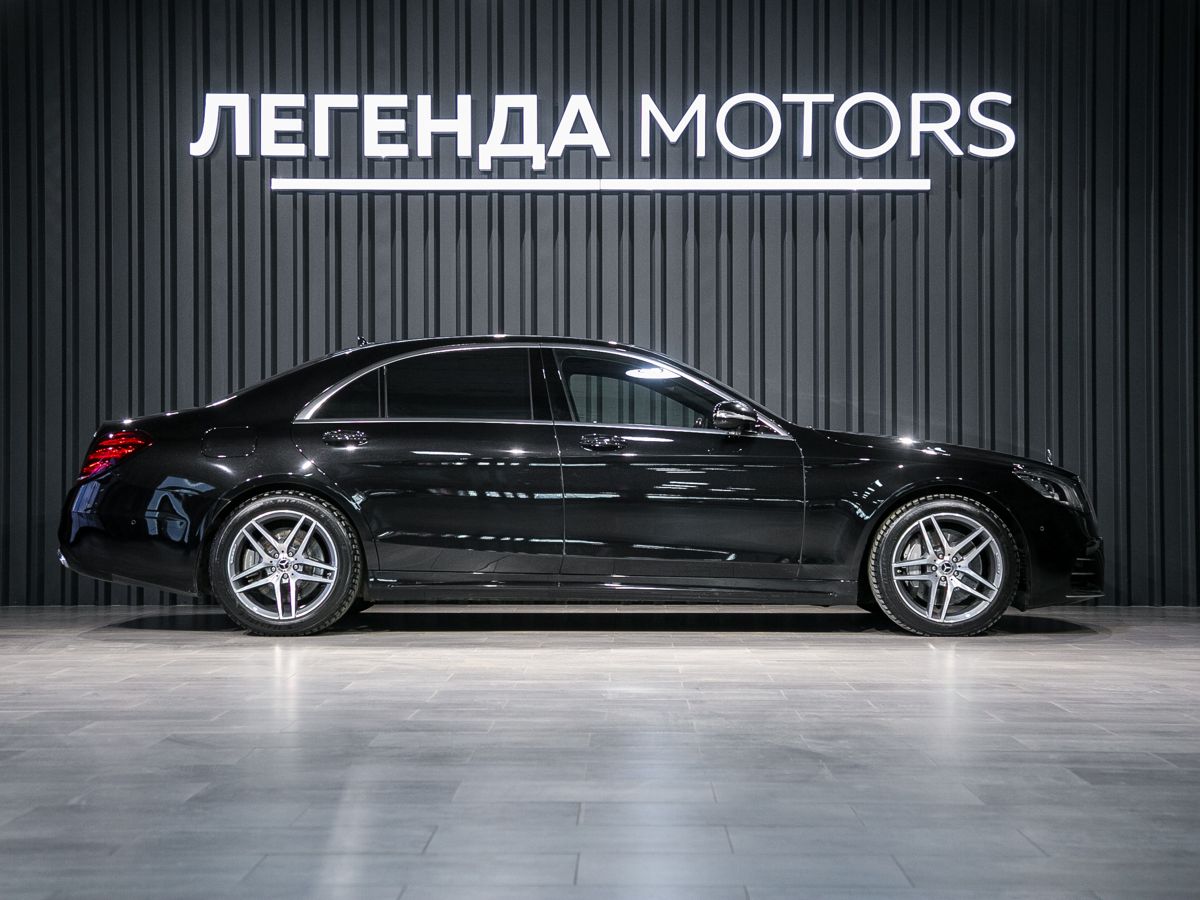 2018 Mercedes-Benz S-Класс VI (W222, C217) Рестайлинг, Черный, 8590000 рублей, вид 3